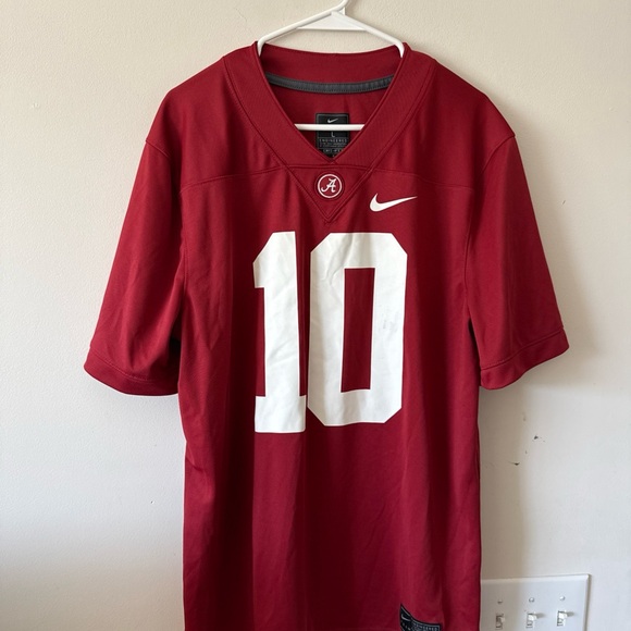 Nike Other - Men’s Nike Mac Jones #10 Alabama Crimson Tide NCAA Official Game Jersey Sz L